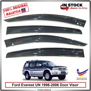 Ford Everest Endeavour UN 1998-2006 AG Malaysia Door Visor Air Press Wind Deflector (Big 12cm Width)